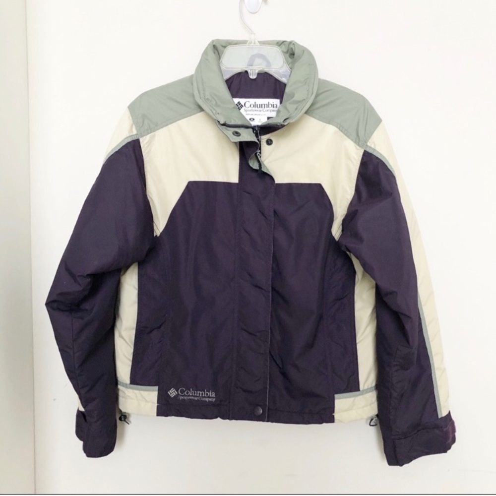Columbia Short Colorblock Jacket Size M - Picture 2 of 5